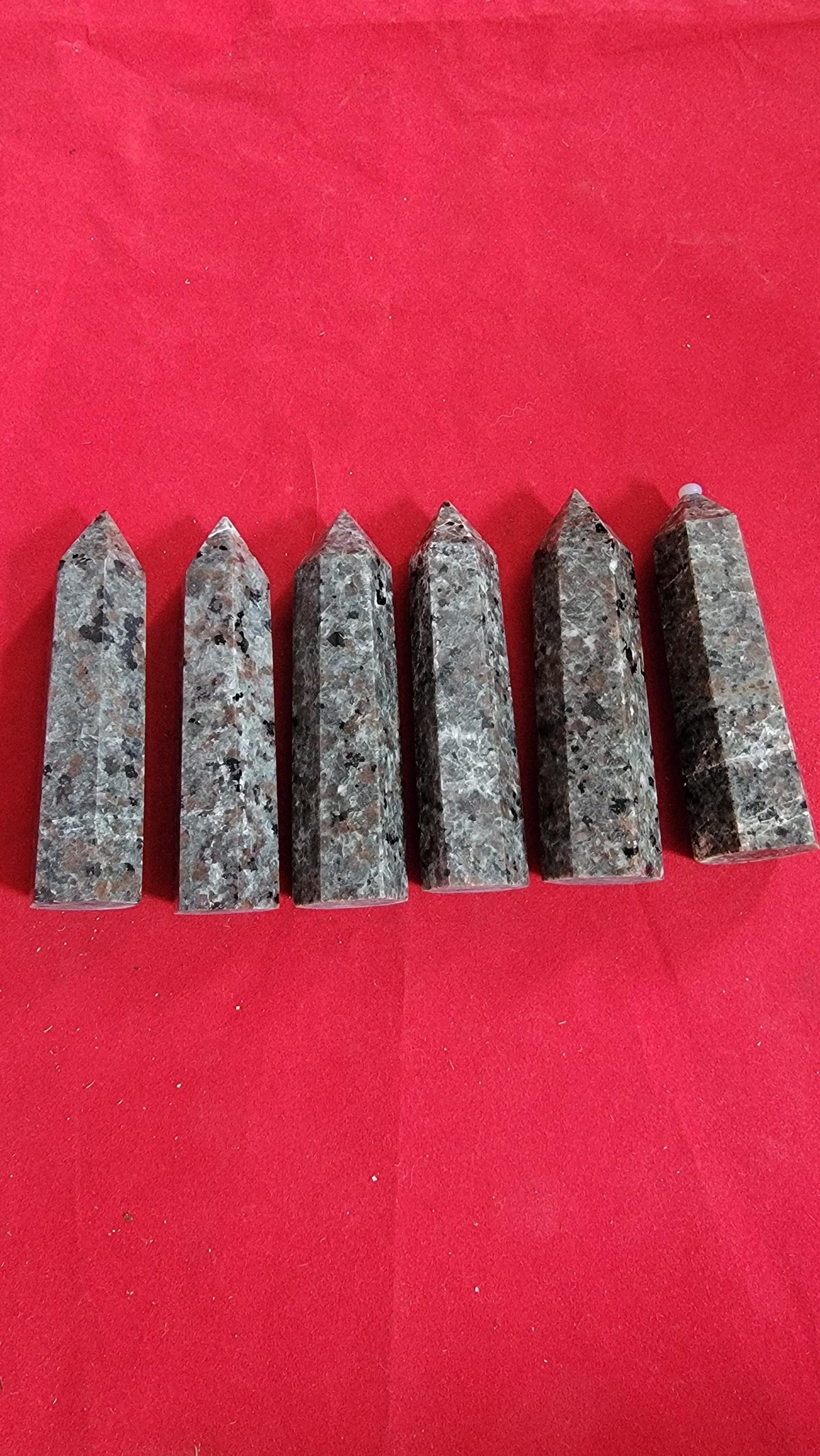 Yooperlite Tower ~4 Inch Polished Fluorescent Glow Crystal Point | Michigan Lake Superior Stone Obelisk — 3
