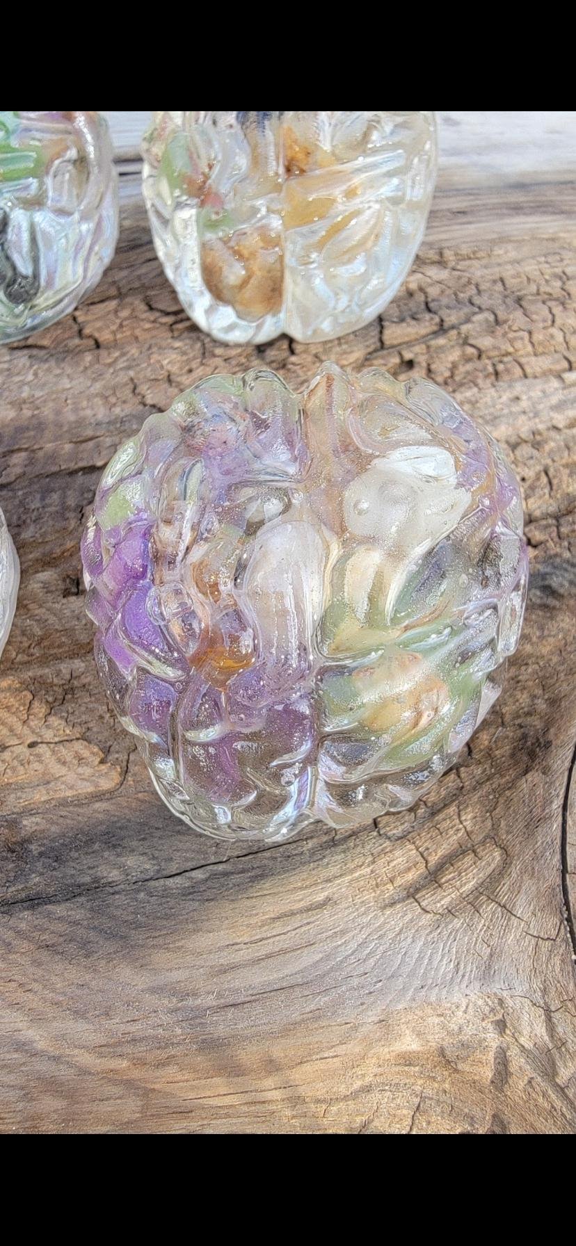 Rocks on the brain paperweights — option 3