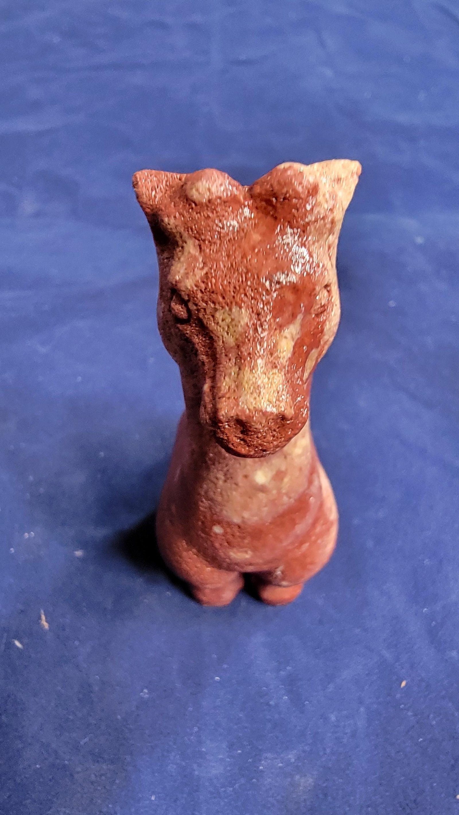 Polished Rhodonite Giraffe Carving Crystal Animal Figurine 3" Tall Healing Stone — 1 — photo 3 of 5