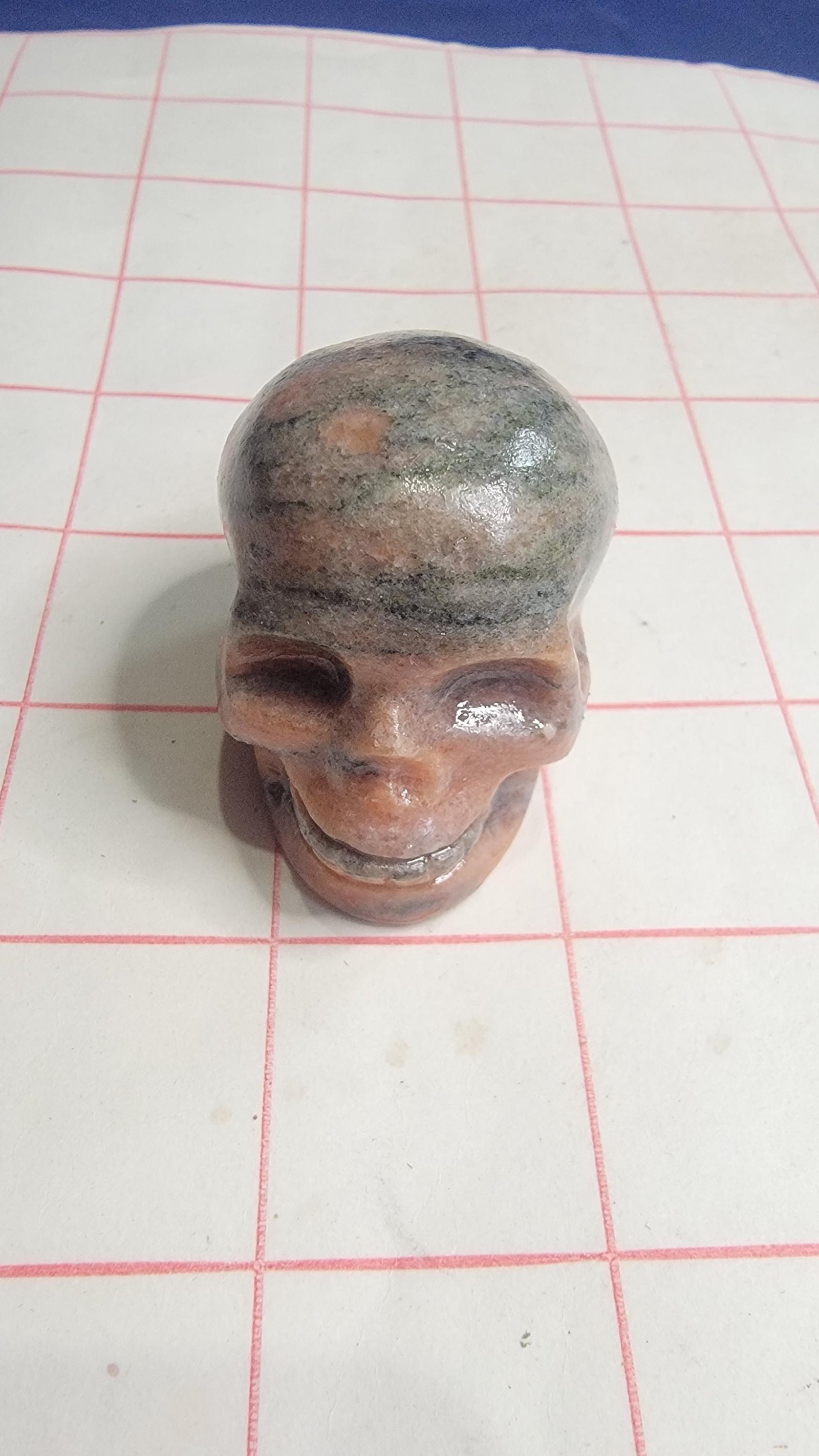 Polished Gemstone Crystal Skull Carving - Choose Your Stone 2" Figurine — 5