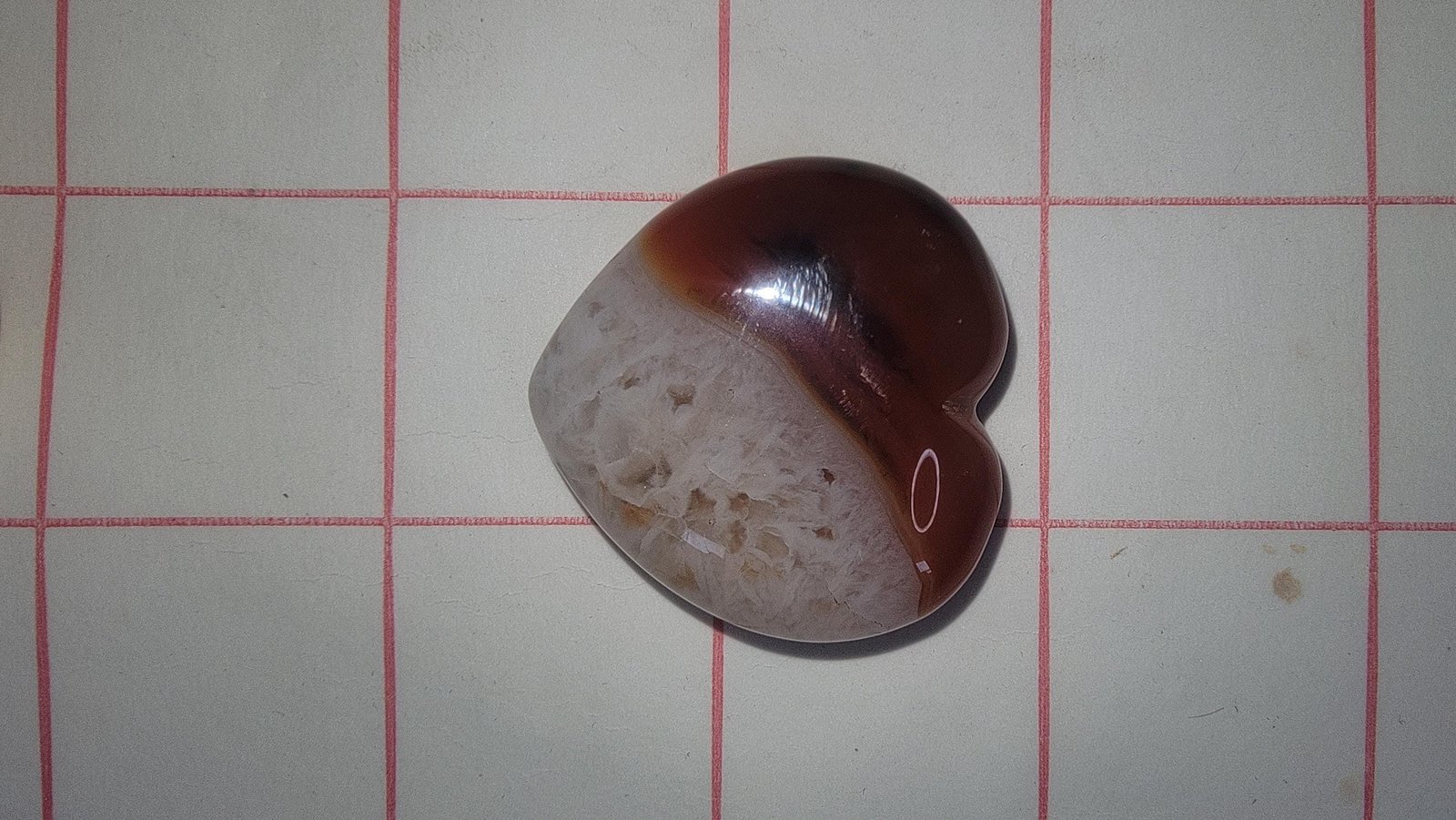 Polished Carnelian Quartz Heart – Natural Worry Stone, Sacral Chakra — 1.5x1.5 inch 2
